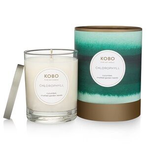 NIB Kobo chlorophyll candle with matches